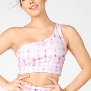 Fabletics Harlow One Shoulder Reversible Sports Bra - Size S